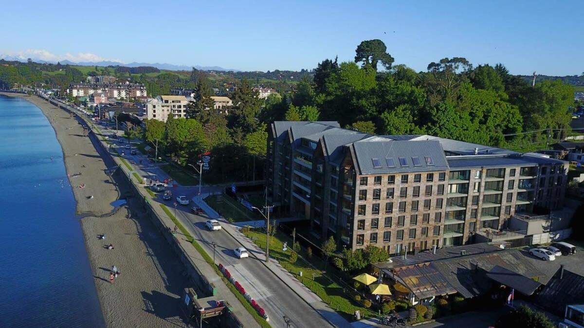 Hom I En Puerto Varas, Lujoso Depto Con Estacionamiento 0502 المظهر الخارجي الصورة